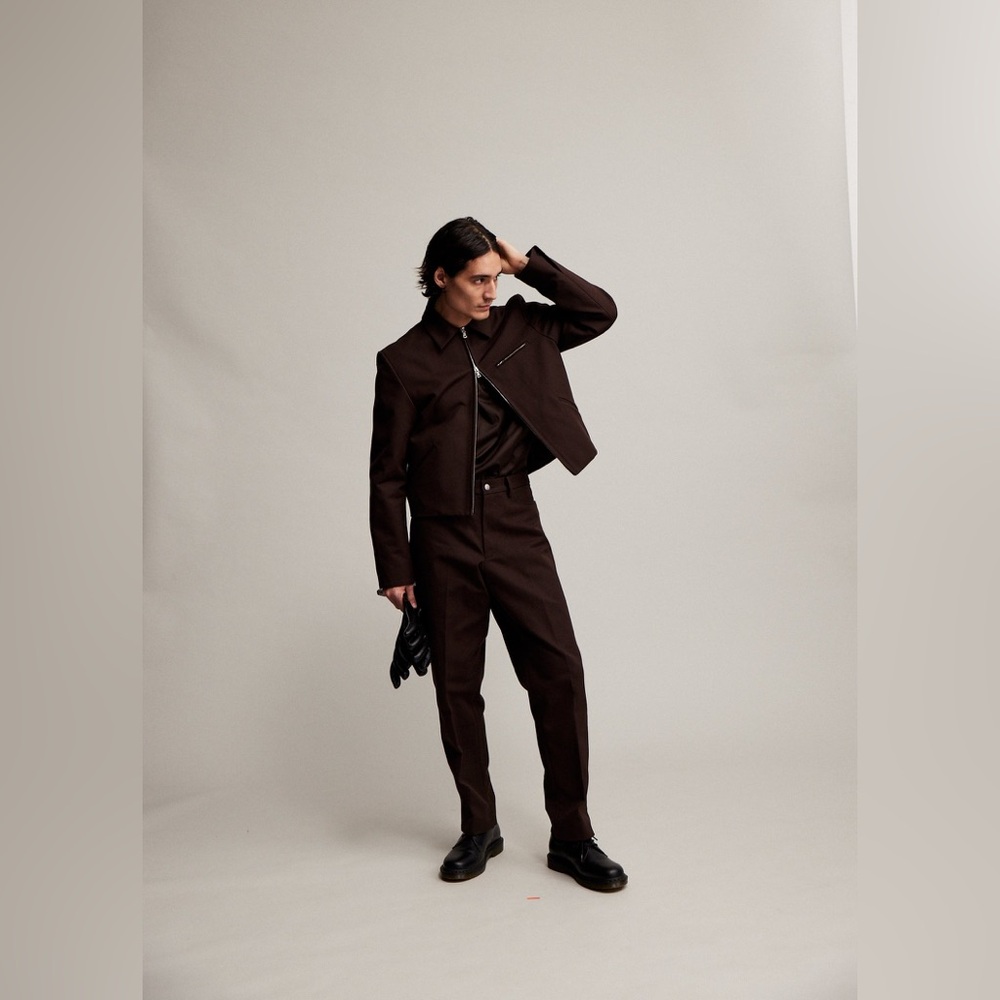 OKANE Bike Jacket - Brown Canvas - S
